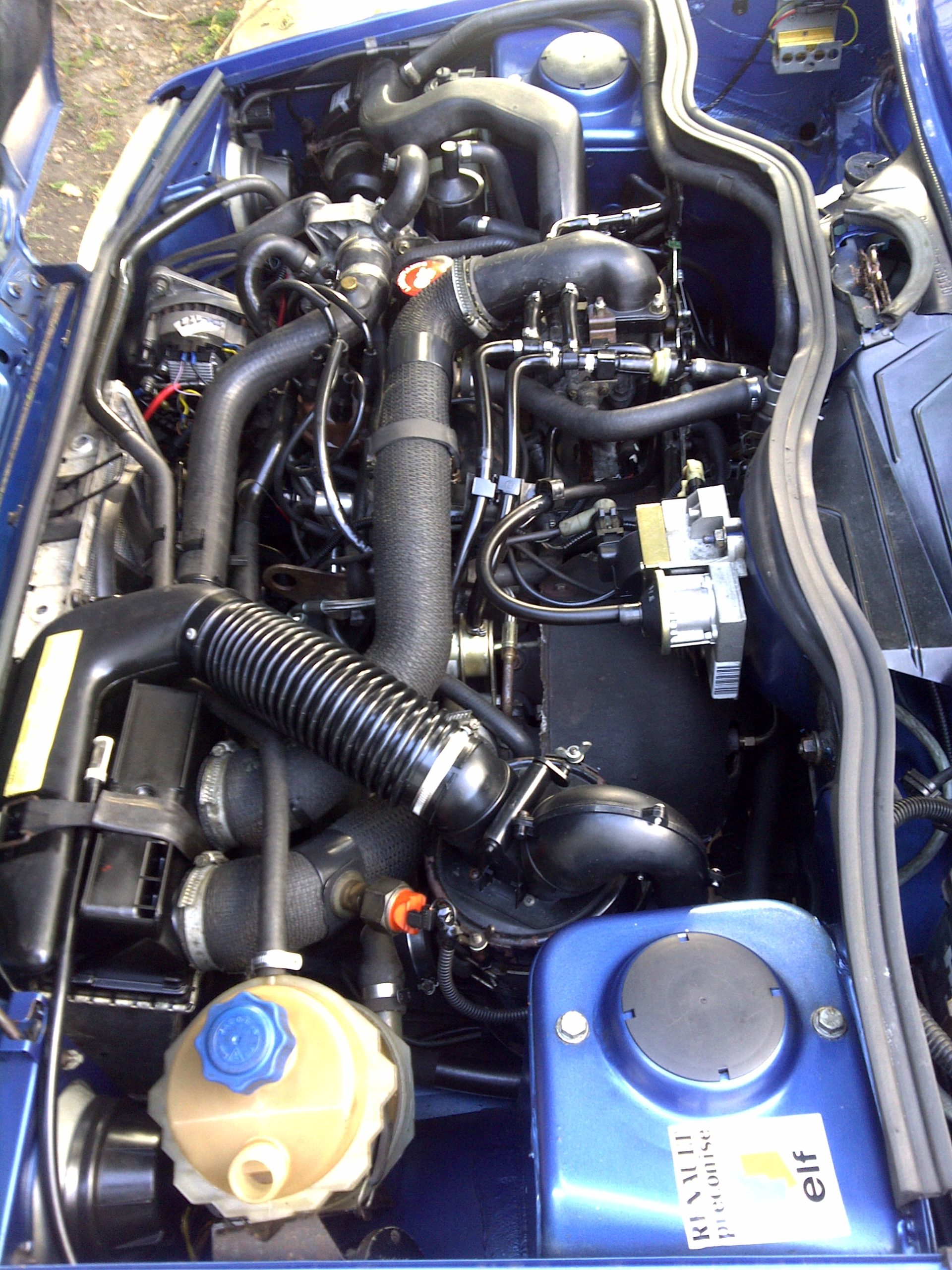 Renault 5 Gt Turbo Engine bay